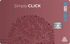 SBI SimplyCLICK Credit Card